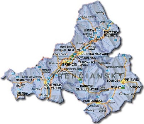 Mapa TSK (zdroj:http://www.slovensko-privat.sk/domain/slovensko-privat/files/novy-panel-ubytovania/trenciansky-kraj.jpg)
