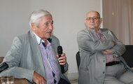 Beseda s historikom prof. M. Kučerom spojená s prezentáciou jeho biografie z pera J. Čomaja