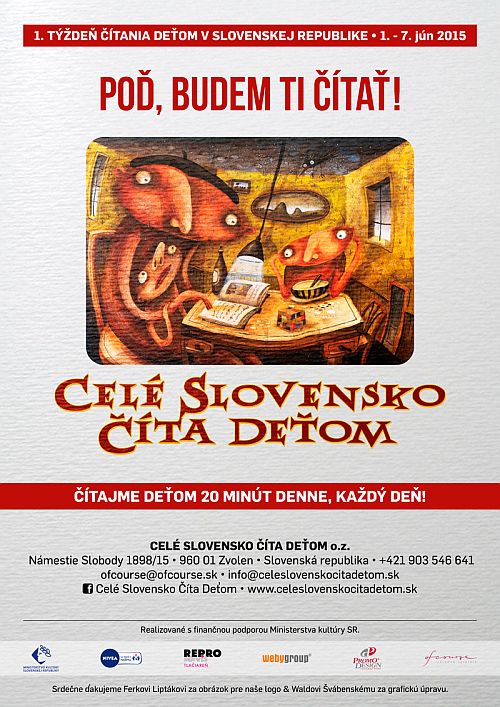 Celé Slovensko číta deťom