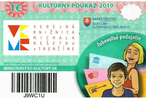 Kultúrne poukazy ´2019 vo VKMR