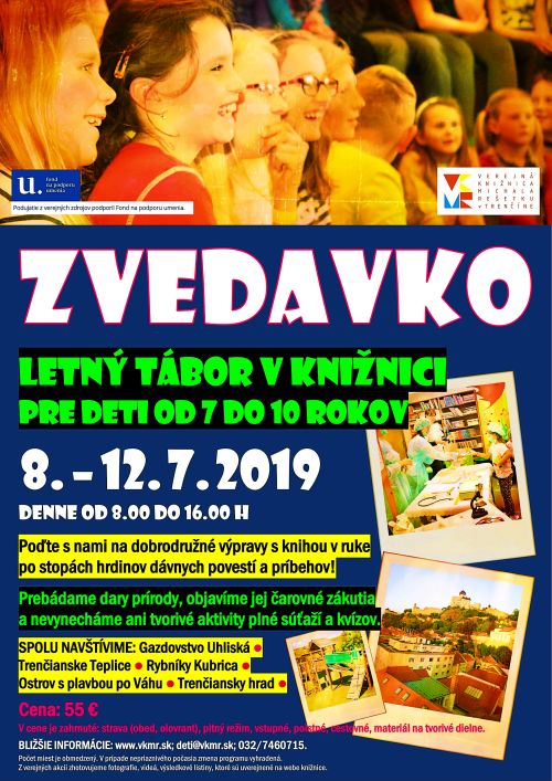 Letný tábor ZVEDAVKO ´2019