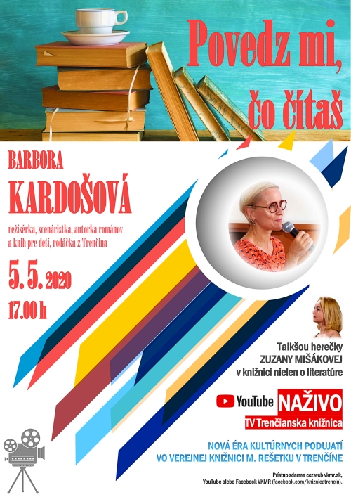 Povedz mi, čo čítaš... Barbora Kardošová (NAŽIVO)