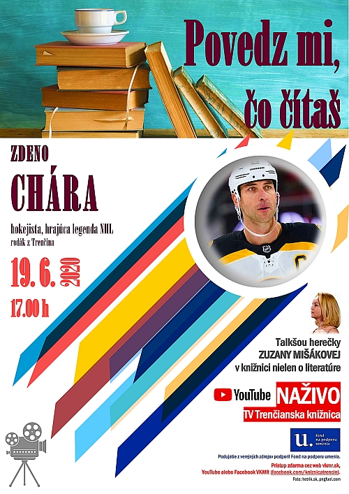 NAŽIVO: Povedz mi, čo čítaš... Zdeno Chára