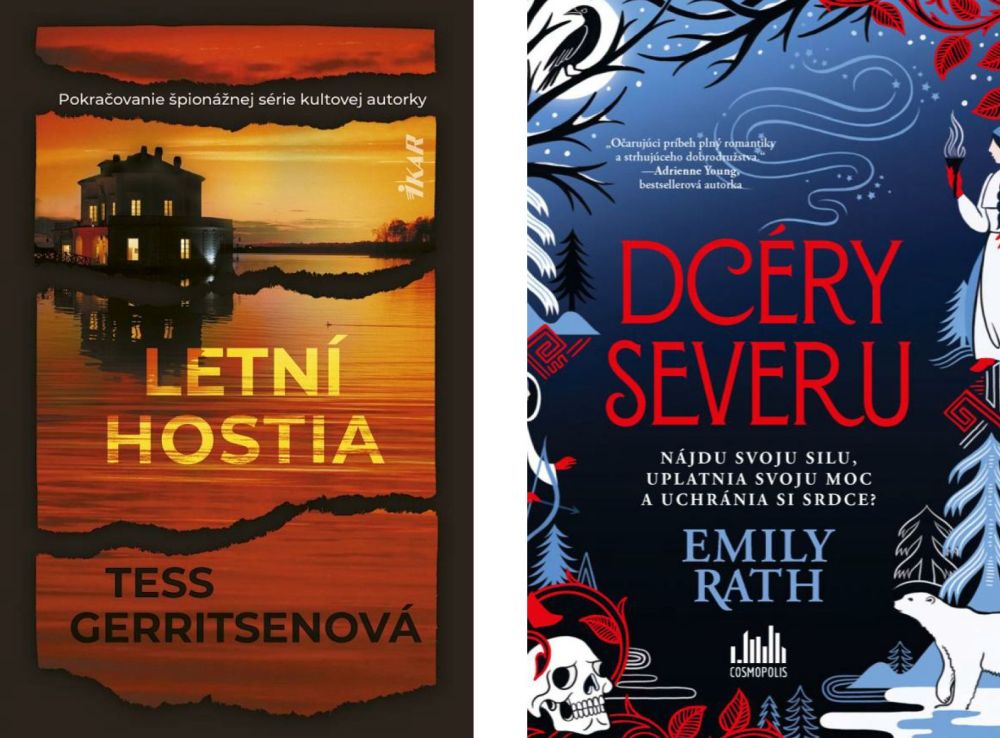 Odporúčame - obálky kníh