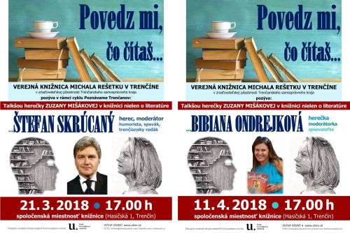 Povedz mi, čo čítaš - talkšou Zuzany Mišákovej v knižnici nielen o literatúre