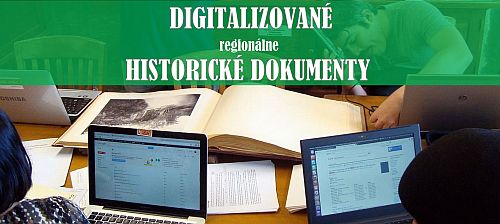 Digitalizované regionálne historické dokumenty
