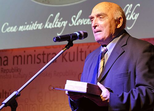 Rudolf Dobiáš - Cena ministra kultúry SR_2015