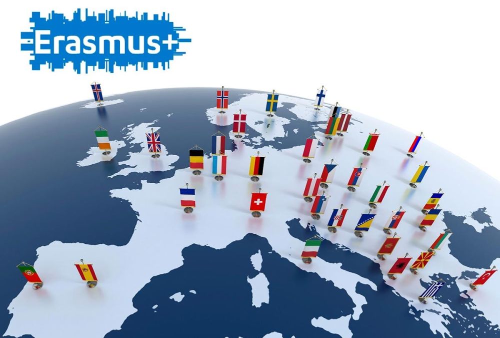 Erasmus+ mapa