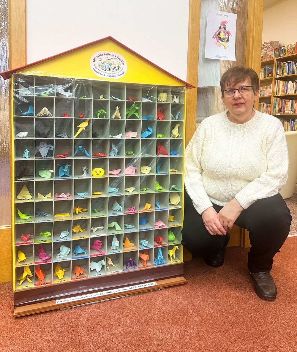 Dana Rakúsová - autorka unikátnej zbierky origami zvieratiek