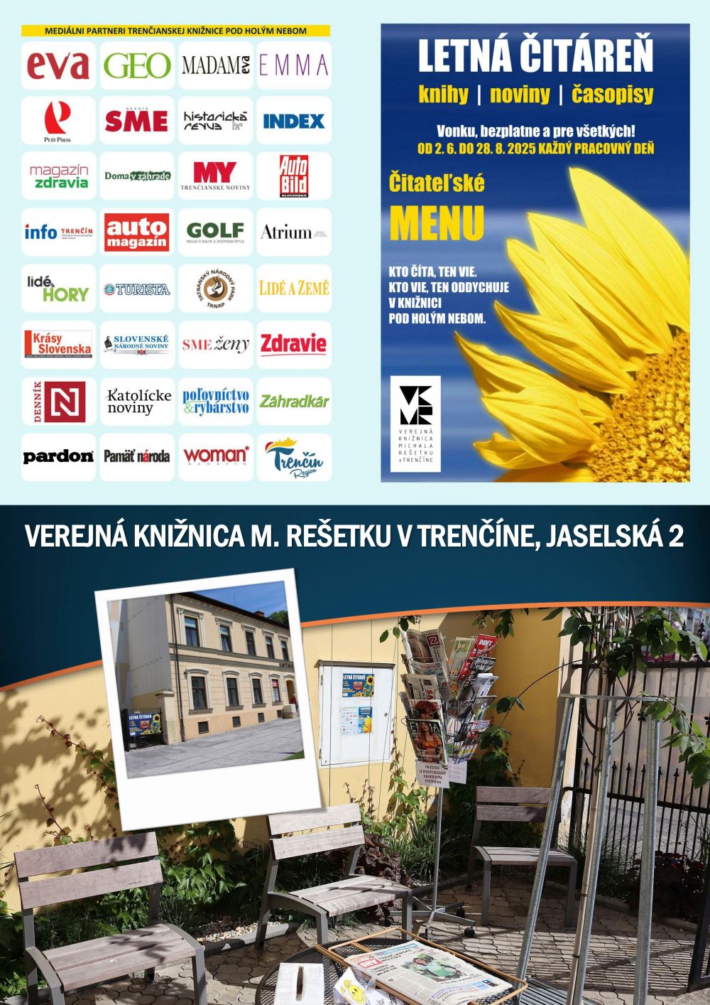 Letná čitáreň VKMR (2025)