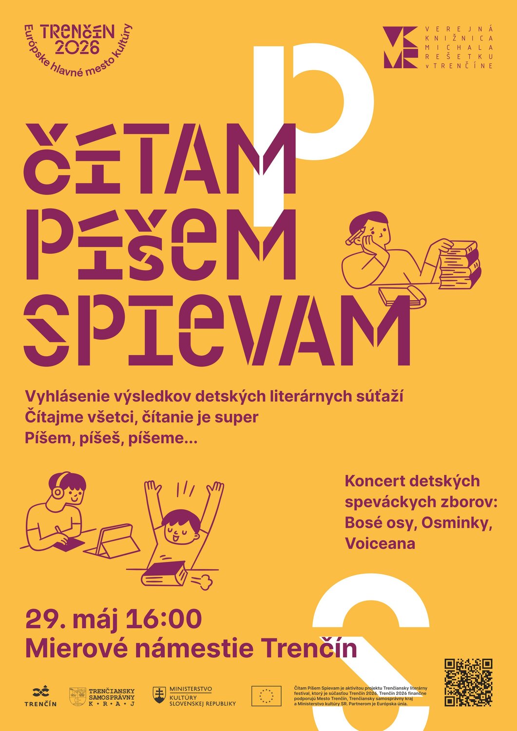 Čítam, píšem, spievam (Trenčiansky literárny festival)