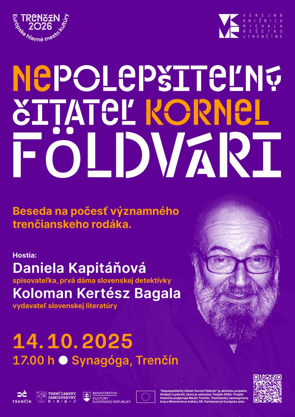 Nepolepšiteľný čitateľ Kornel Földvári (Hľadači a pátrači)