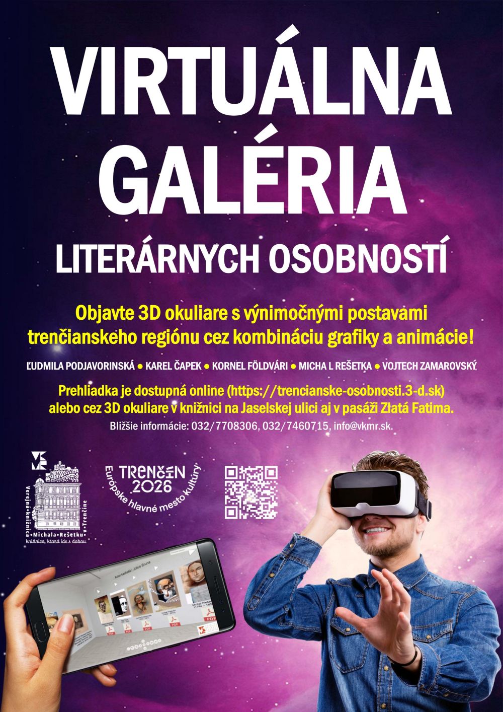 Virtuálna galéria literárnych osobností