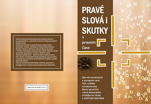 Zborník Pravé slová i skutky v pravom čase