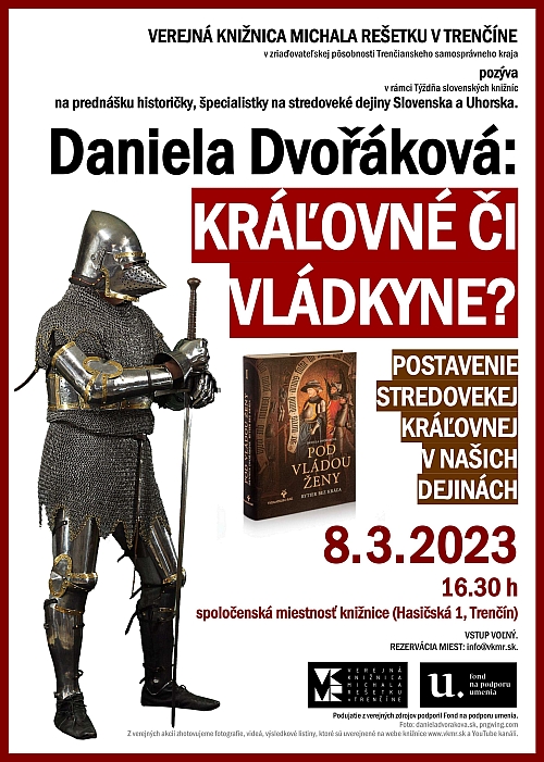 Daniela Dvořáková: Kráľovné či vládkyne?