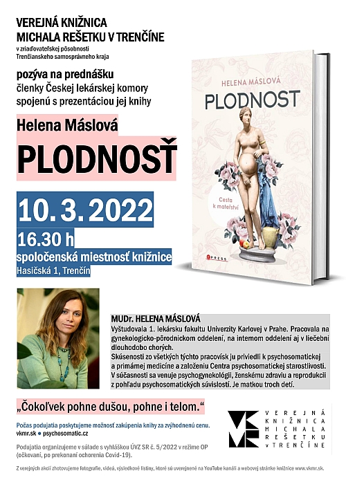 Helena Máslová: Plodnosť