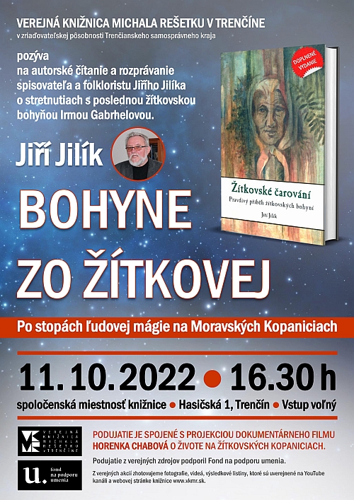 Jiří Jilík: Bohyne zo Žítkovej, 2022