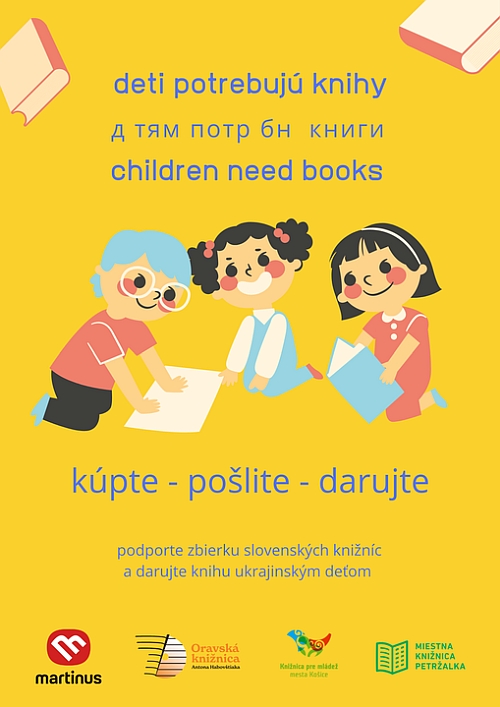 Výzva na pomoc ukrajinským deťom (Martinus)