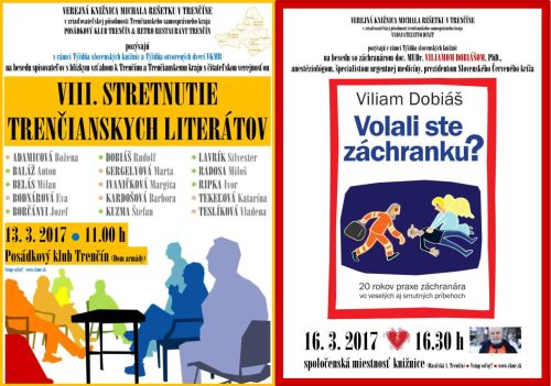 Týždeň slovenských knižníc vo VKMR 2017 - výber podujatí