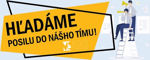 Hľadáme posilu do nášho tímu!