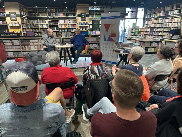 Beseda s prekladateľom Stanislavom Vallom