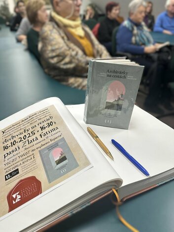 Autorská prezentácia knihy Archivárky na cestách