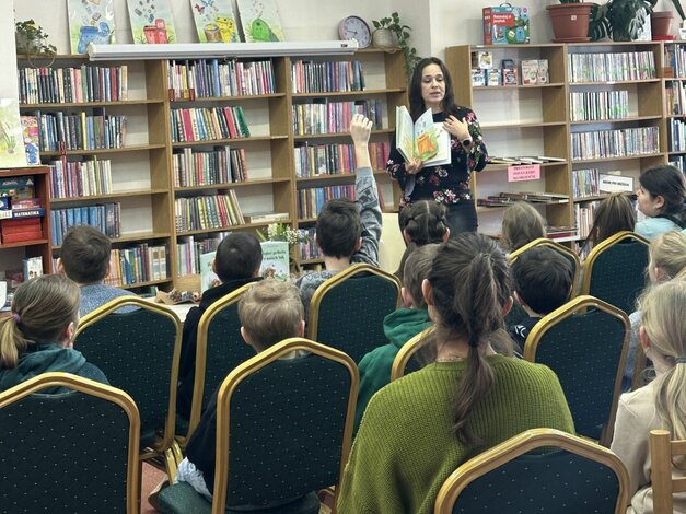 Beseda so spisovateľkou Zuzanou Vavrovou, autorkou environmentálne zameraných kníh pre deti.