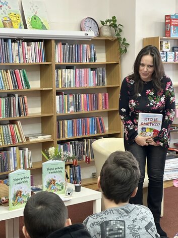 Beseda so spisovateľkou Zuzanou Vavrovou, autorkou environmentálne zameraných kníh pre deti.