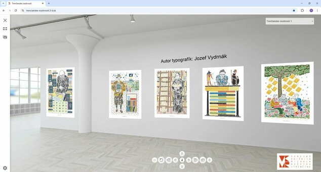 Galéria "Regionálne osobnosti vo virtuálnej realite"