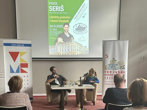 Literárny podvečer v Hoteli Elizabeth s Pavlom Serišom