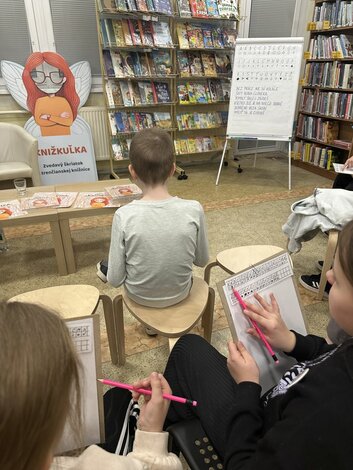 Noc s Andersenom 2026 so Silviou Havelkovou na pracovisku Juh.