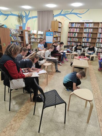 Noc s Andersenom 2026 so Silviou Havelkovou na pracovisku Juh.