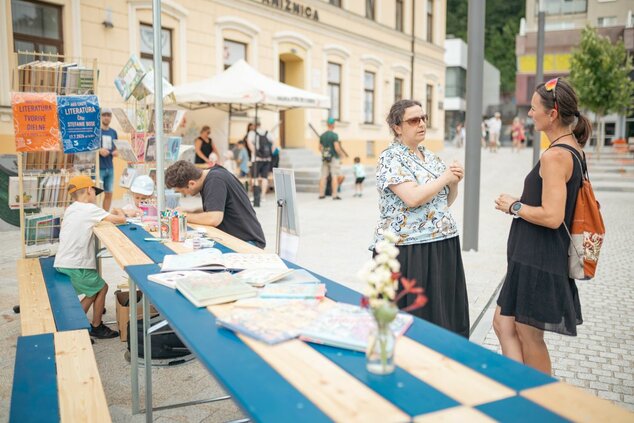 Kompost story / Ako chutí literatúra (festival Za stolom). Foto: David Hanko.