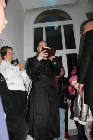 Nočná komentovaná prehliadka knižnice v rámci programu Light Art Festivalu