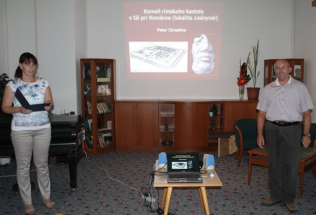 Prednáška o rímskom vojenskom tábore v lokalite Leányvár - Dievčí hrad a jeho spojitostiach s Trenčí