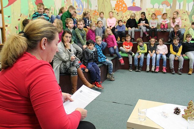 Súčasť celoslovenského projektu s mottom "Čítajme deťom 20 minút denne, každý deň!"