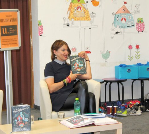 Beseda detí so spisovateľkou Vandou Rozenbergovou o knihe Websterovci (Príbehy zo siete)