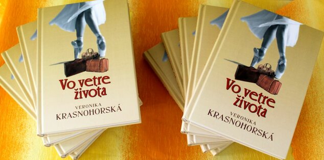 Beseda s výtvarníčkou, spisovateľkou V. Krásnohorskou spojená s prezentáciou románu Vo vetre života