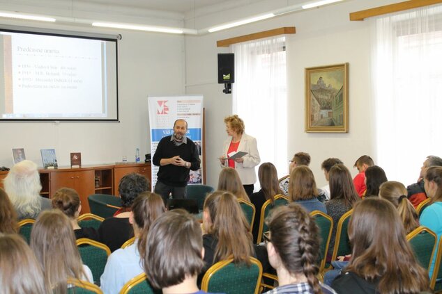 Prednáška historika, spisovateľa Doc. PhDr. Ivana Mrvu, CSc.