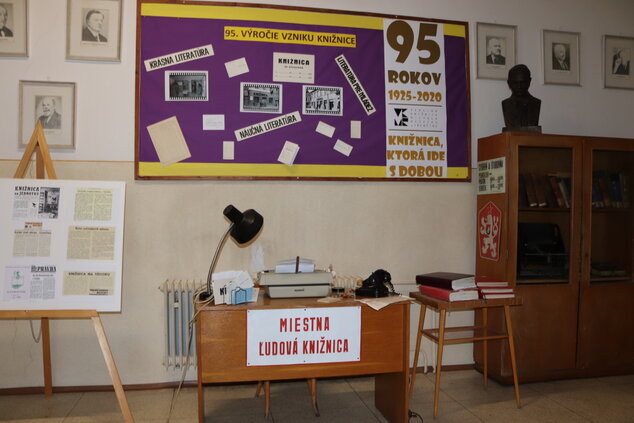 Stretnutie a vernisáž výstavy pri príležitosti 95. výročia založenia knižnice v Trenčíne
