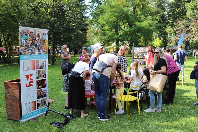 Trenčianska knižnica na festivale Priestor ´2021 pod holým nebom