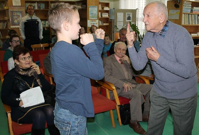 Beseda s legendou slovenského športu, olympijským víťazom v boxe, rodákom z Kubry Jánom Zacharom