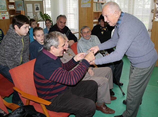 Beseda s legendou slovenského športu, olympijským víťazom v boxe, rodákom z Kubry Jánom Zacharom