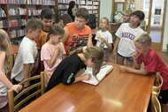 Literárna beseda pre žiakov ZŠ so spisovateľkou Petrou Nagyovou Džerengovou