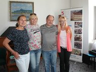 Beseda žiakov ZŠ s autorom kníh pre deti, tohtoročným jubilantom Danielom Hevierom.
