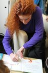 Iryna Zelyk v trenčianskej knižnici