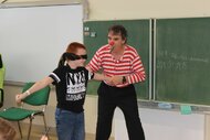 Knižničný trip s legendou slovenskej pantomímy