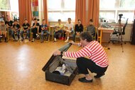 Knižničný trip s legendou slovenskej pantomímy