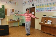 Knižničný trip s legendou slovenskej pantomímy