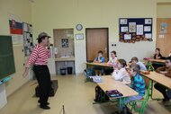 Knižničný trip s legendou slovenskej pantomímy